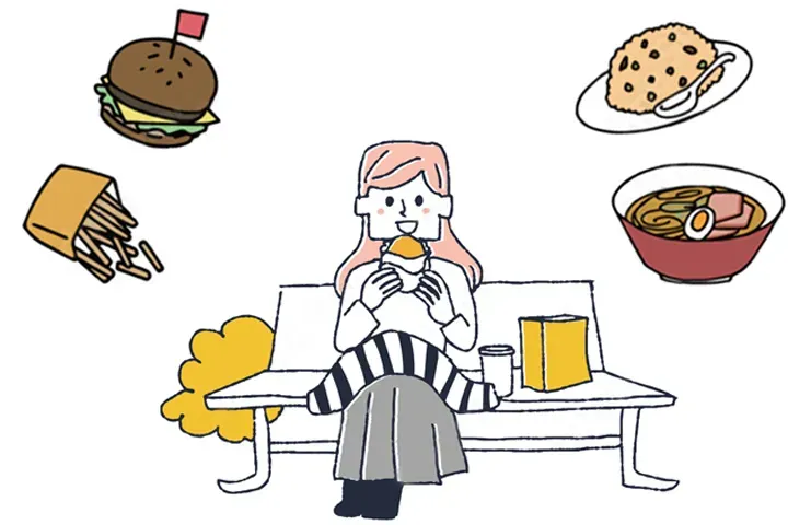 耳管開放症:塩分が多い食事