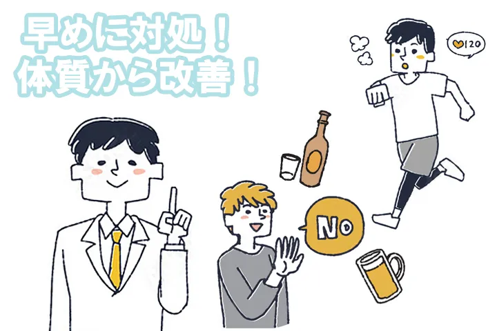 重症化の対処、予防